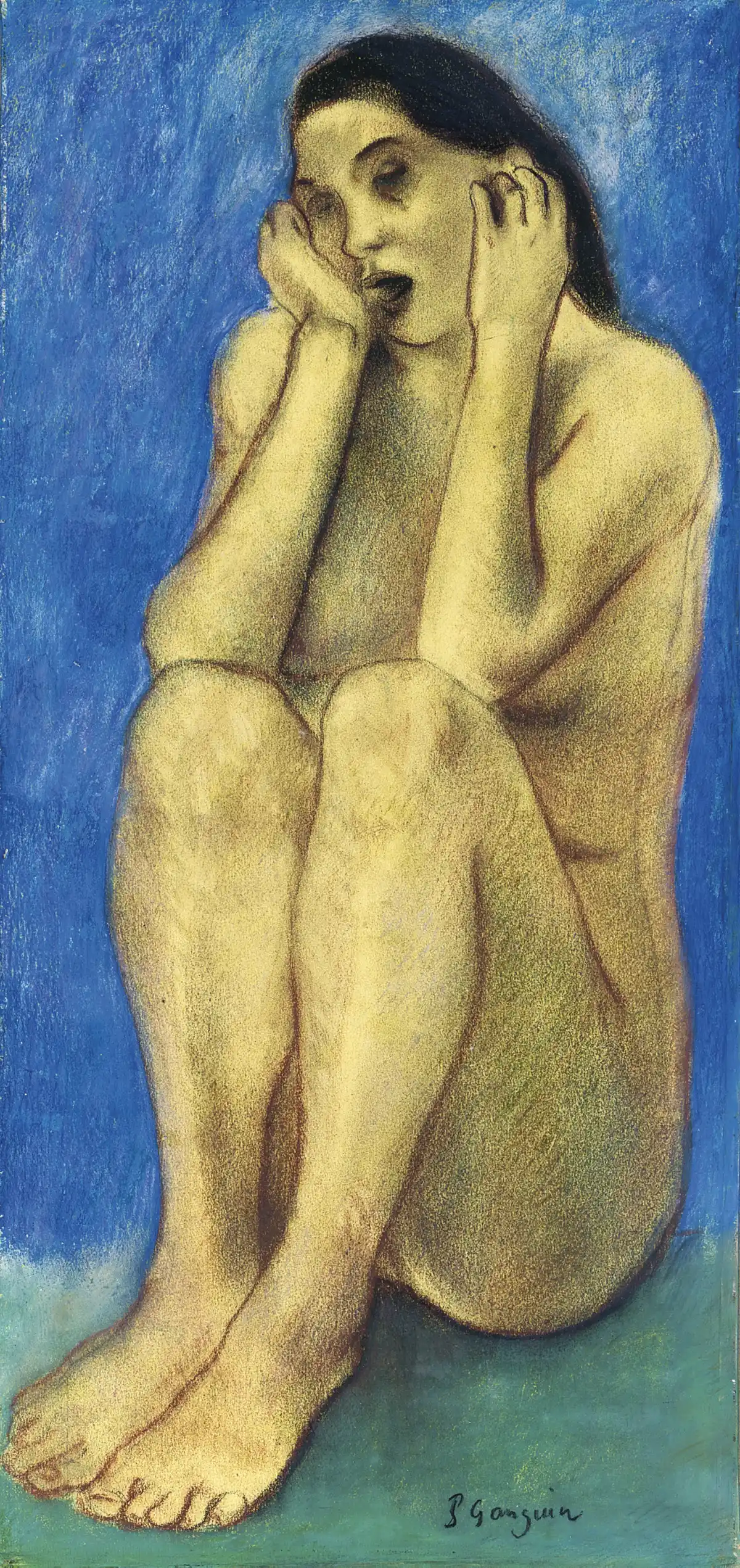 Eve Bretonne II a painting of a nude woman