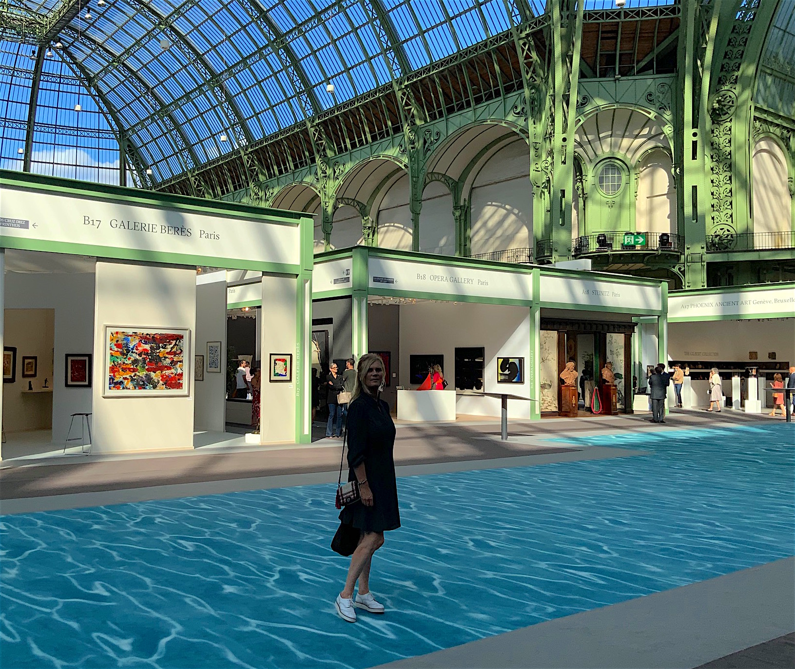 Hélène de Saint Chamas at La Biennale Paris