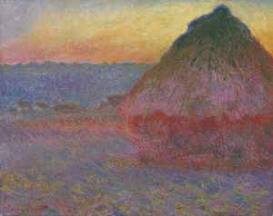 Meule a painting by Claude Monet