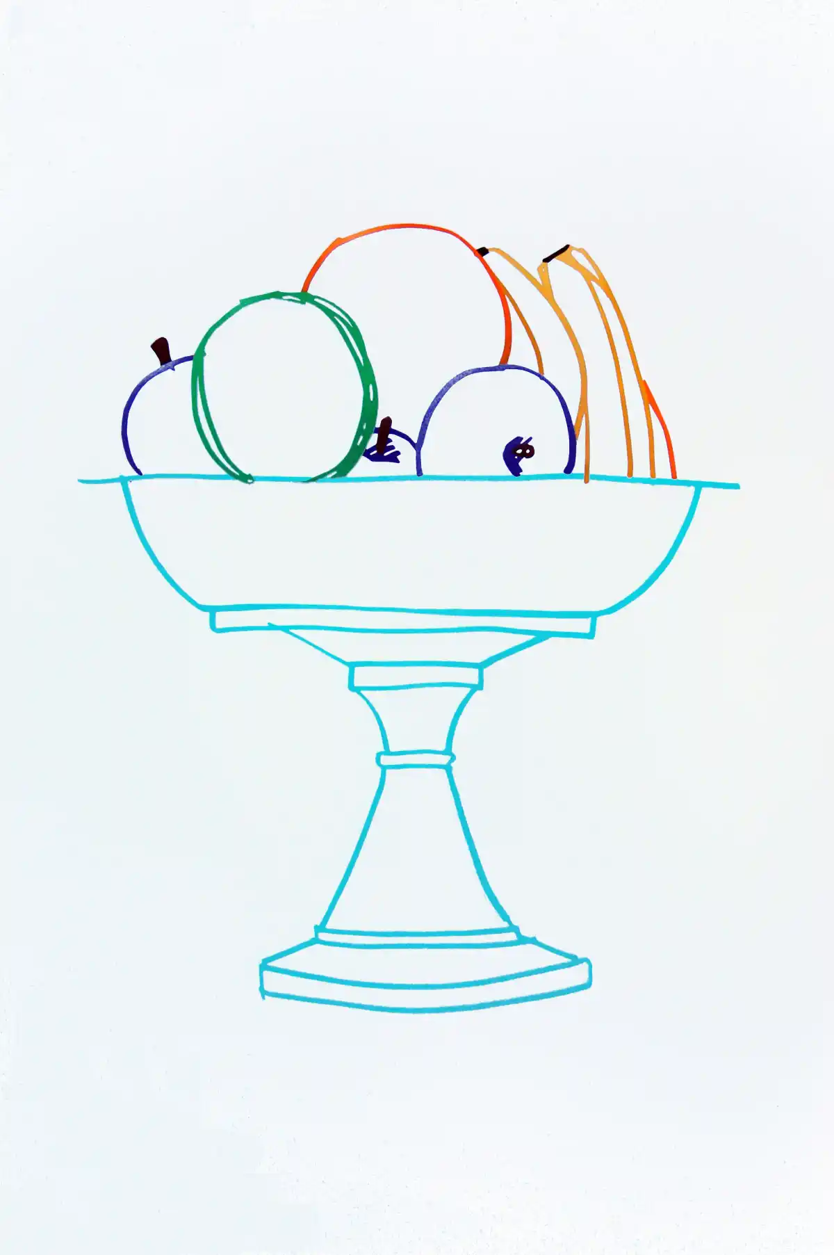 Compote with Fruit (Color Variation #2)