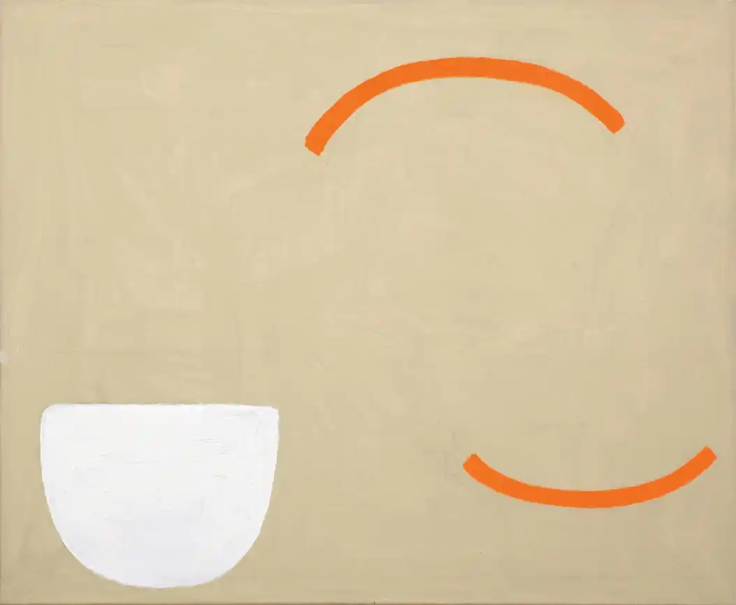 Orange Segments an abstract painting