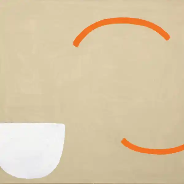 Orange Segments an abstract painting
