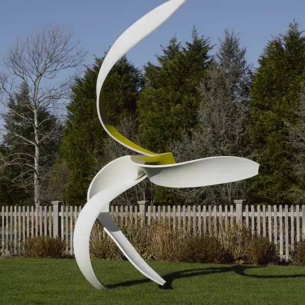Floating Peel a sculpture